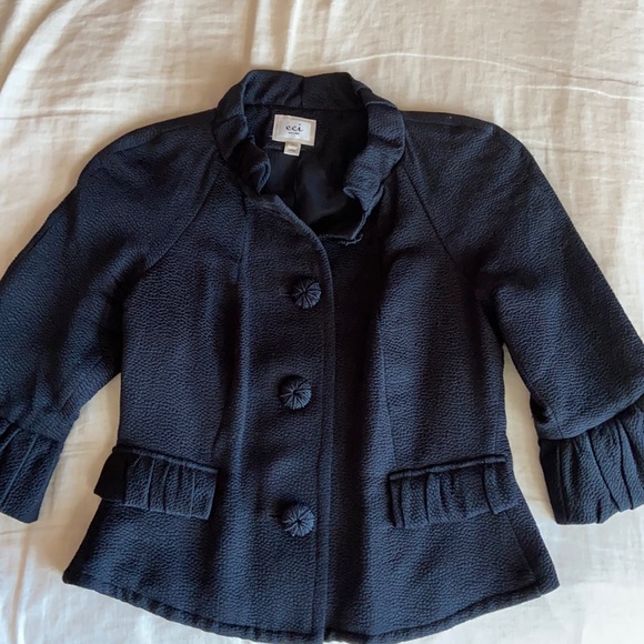 ECI Jackets & Blazers - Black Eci Blazer